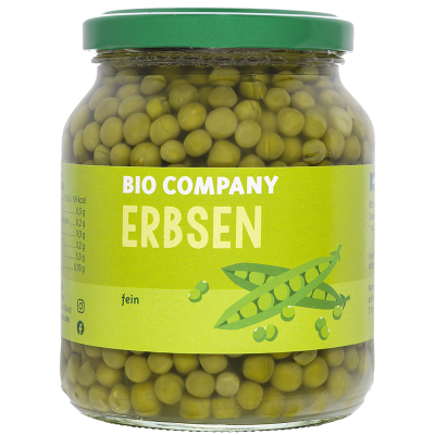 piselli fini in vetro (330g)